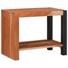 vidaXL Bokhylle Brun 50 x 30 x 40 cm Solid akasietre