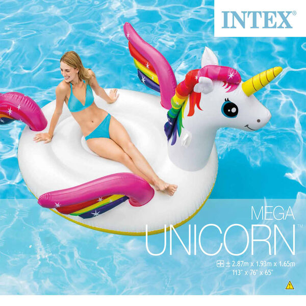 Intex Flytemadrass Mega Unicorn Island 57281EU