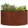vidaXL Plante ring 5 pcs Brun 40 x 40 x 20 cm Cortenst&aring;l