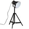 vidaXL Gulvlampe 25 W svart 35x35x65/95 cm E27