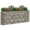 vidaXL Gabion høybed galvanisert jern 260x50x100 cm