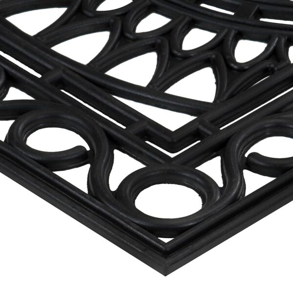 vidaXL D&oslash;rmatte rektangul&aelig;r 45x75 cm gummi