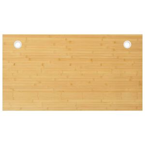 vidaXL Skrivebordsplate 100x60x1,5 cm bambus