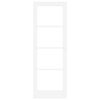 vidaXL Innvendig D&oslash;r ORKDAL Hvit grunnet 73,5 x 211 cm