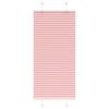 vidaXL pliss&eacute;gardin Rosa 55x150 cm Stoff Bredde 54,4 cm Polyester