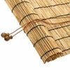 vidaXL Rullegardin Naturlig 60 x 220 cm Siv