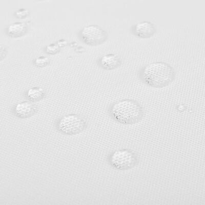 5 Hvite bordduker 100 x 100 cm
