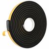 vidaXL Selvklebende skum tape 20 stk. Svart 20mm x 5m CR skum