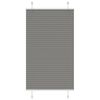 vidaXL pliss&eacute;gardin antrasitt 80x100 cm Stoff Bredde 79,4 cm Polyester