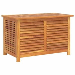 vidaXL Putekasse med lameller 90x50x56 cm heltre akasie