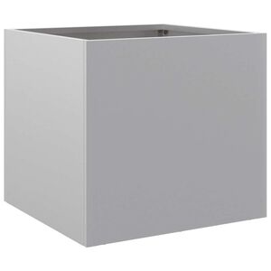 vidaXL Plantekasse s&oslash;lv 32x30x29 cm rustfritt st&aring;l
