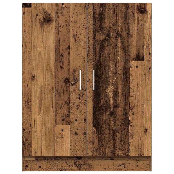 vidaXL Vaskemaskinskap gammelt tre 70,5x71,5x91,5 cm