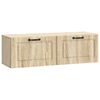 vidaXL Vegghengt TV skap Sonoma eik 98 x 31 x 30 cm Konstruert tre
