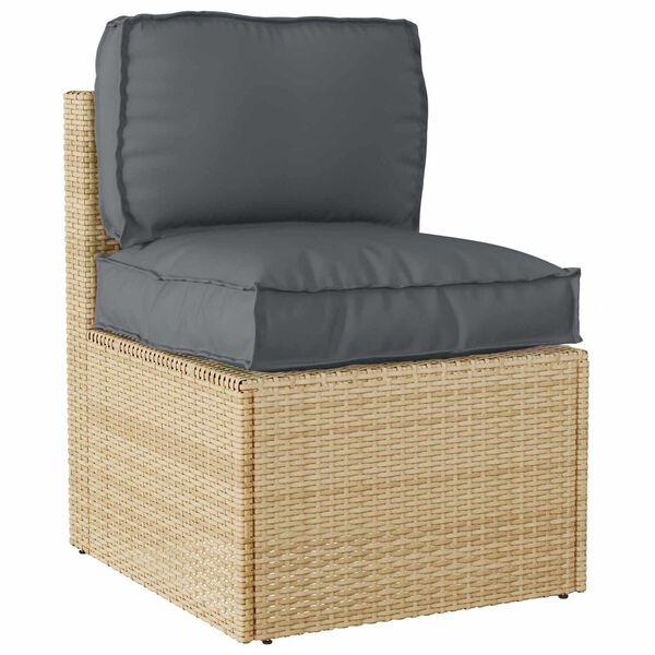 vidaXL Pallet Pute Sett 2 pcs Antrasitt Oxford Stoff