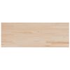 vidaXL Bordplate 110x40x1,7 cm rektangul&aelig;r heltre akasie