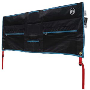 vidaXL Oppbevaringspose med lagring Svart og Bl&aring; 98 x 47 cm oxford