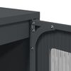 vidaXL Skjenk antrasitt 100,5x39x107 cm kaldvalset stål