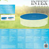 Intex Soldrevet bassengtrekk rund 366 cm 29022