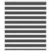vidaXL Sebragardin svart 125x100 cm stoff bredde 120,9 cm polyester