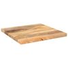 vidaXL Bordplate 60x60x3,8 cm firkantet heltre mango