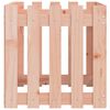 vidaXL Plantekasse med gjerdedesign 50x50x50 cm heltre douglasgran