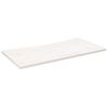 vidaXL Bordplate hvit 100x60x2,5 cm heltre furu