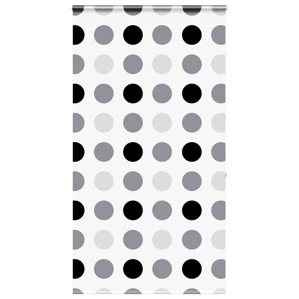 vidaXL Dusjrullgardin med kassett 140x240 cm Stoffbredde 136 cm