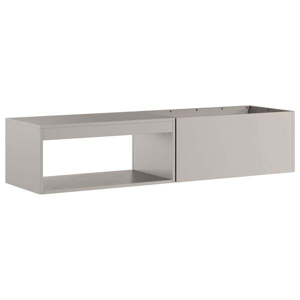 vidaXL B&aring;lplass Brun 160 x 45 x 35 cm St&aring;l