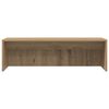vidaXL Veggmontert skrivebord Veggmontert Artisan Eik 100 x 45 x 30 cm