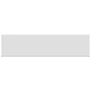vidaXL Vinduskarmer Hvit 100 x 25 x 4,5 cm PVC