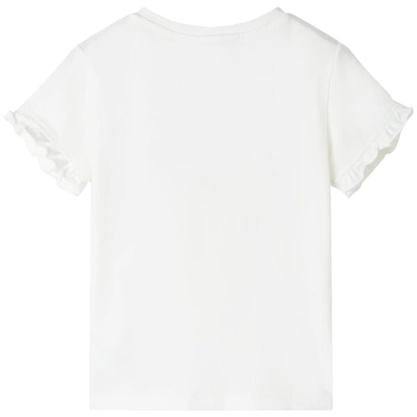 T-skjorte for barn ecru 128