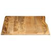 vidaXL Bordplate 100x80x2,5 cm naturlig kant heltre mango