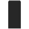 vidaXL Garderobe svart 48x41x102 cm konstruert tre