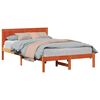 vidaXL Sengestamme Brun 135 x 190 cm Massivt furutre