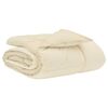 vidaXL Sommerdyne 140 x 220 cm Sommer Mikrofiber (100% Polyester) Krem