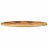 vidaXL Bordplate 140x60x2,5 cm oval heltre mango