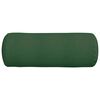 vidaXL Bolster puter 2 pcs Mørkegrønn Ø 25 x 70 cm Corduroy stoff