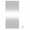 vidaXL Veggspeil med LED-lys 30x60 cm glass rektangel