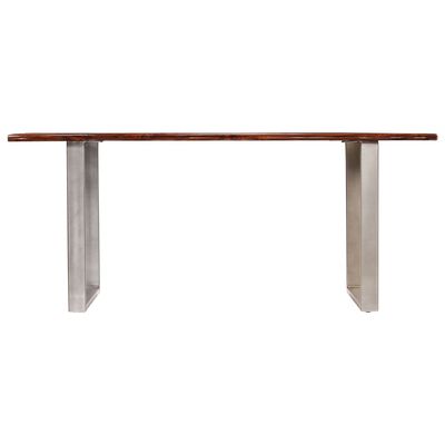 vidaXL Spisebord heltre indisk rosentre 180x90x76 cm