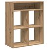 vidaXL Bokhylle artisan eik 66x31x80 cm konstruert tre