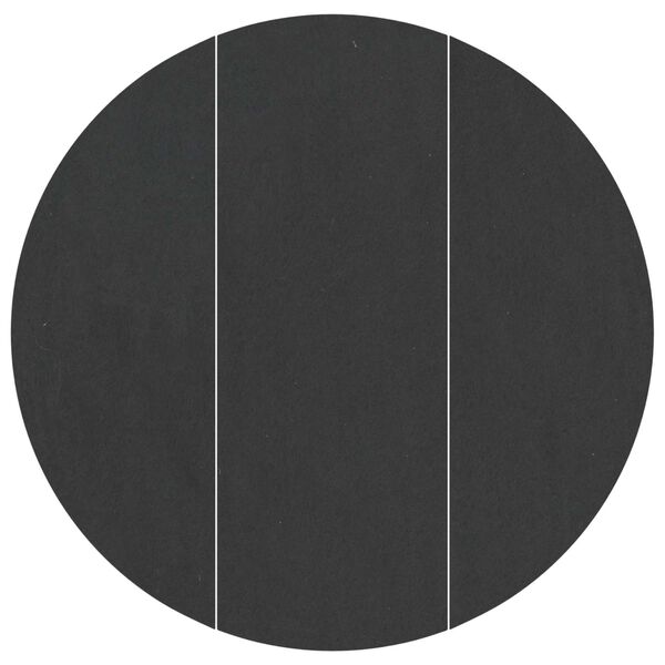 vidaXL Bunnark til basseng Svart &Oslash; 366 cm Uvevd Stoff