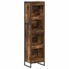 vidaXL Bokskap R&oslash;yk Eik 40 x 30 x 155 cm Konstruert tre