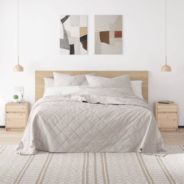 vidaXL Nattbord 40x31x50 cm heltre furu