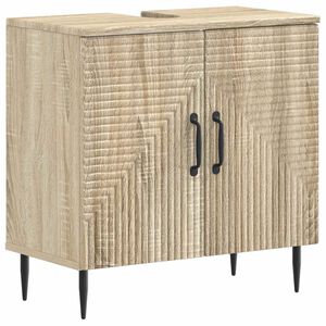 vidaXL Baderomsvaskeskap HAARLEM Sonoma eik 59,5 x 31,5 x 59 cm