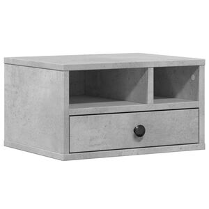 vidaXL Skriverbord gr&aring; 40x32x22,5 cm konstruert tre