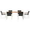 vidaXL HageSpisestueSett 7 pcs Solid Teaktre