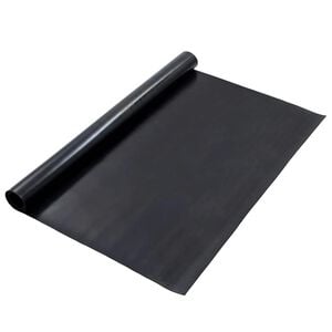 vidaXL Gulv Matte Svart 1,2 x 2 m Gummi