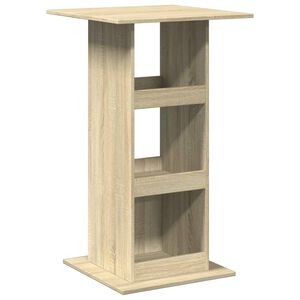 vidaXL Barbord med oppbevaring sonoma eik 60x60x102 cm konstruert tre