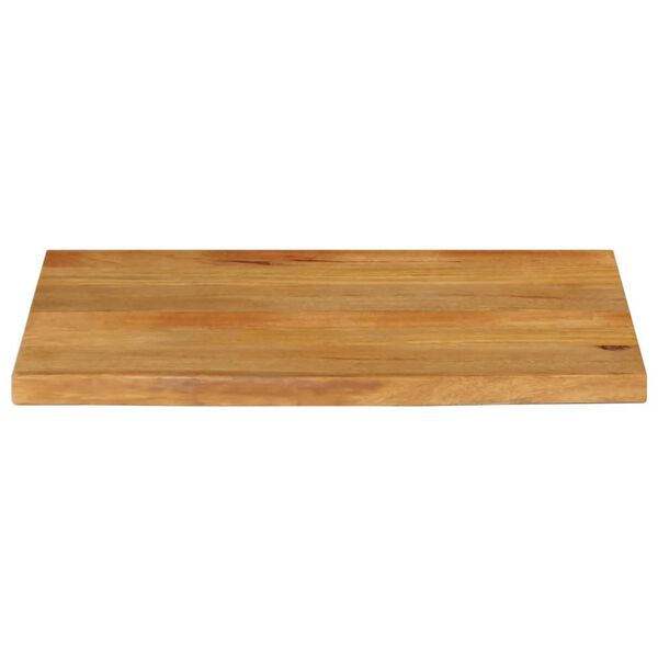 vidaXL Bordplate 90x60x2,5 cm naturlig kant heltre mango