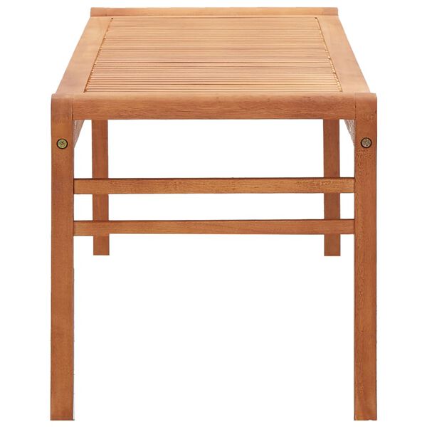 vidaXL 3-seters hagebenk 150 cm heltre eukalyptus